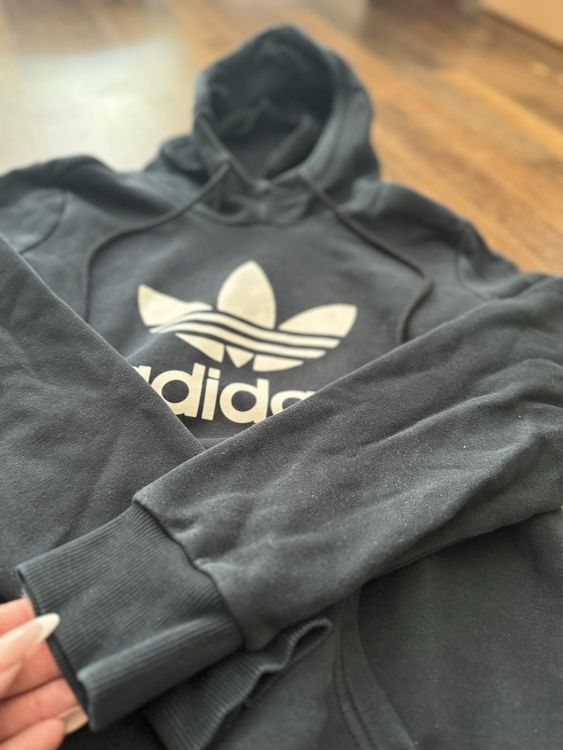 Adidas Maglioni & Felpe: Adidas Hoodie Kapuzenpullover Damen schwarz Gr. S 36 – Usato da Wittenbach venduto da Subway94 3