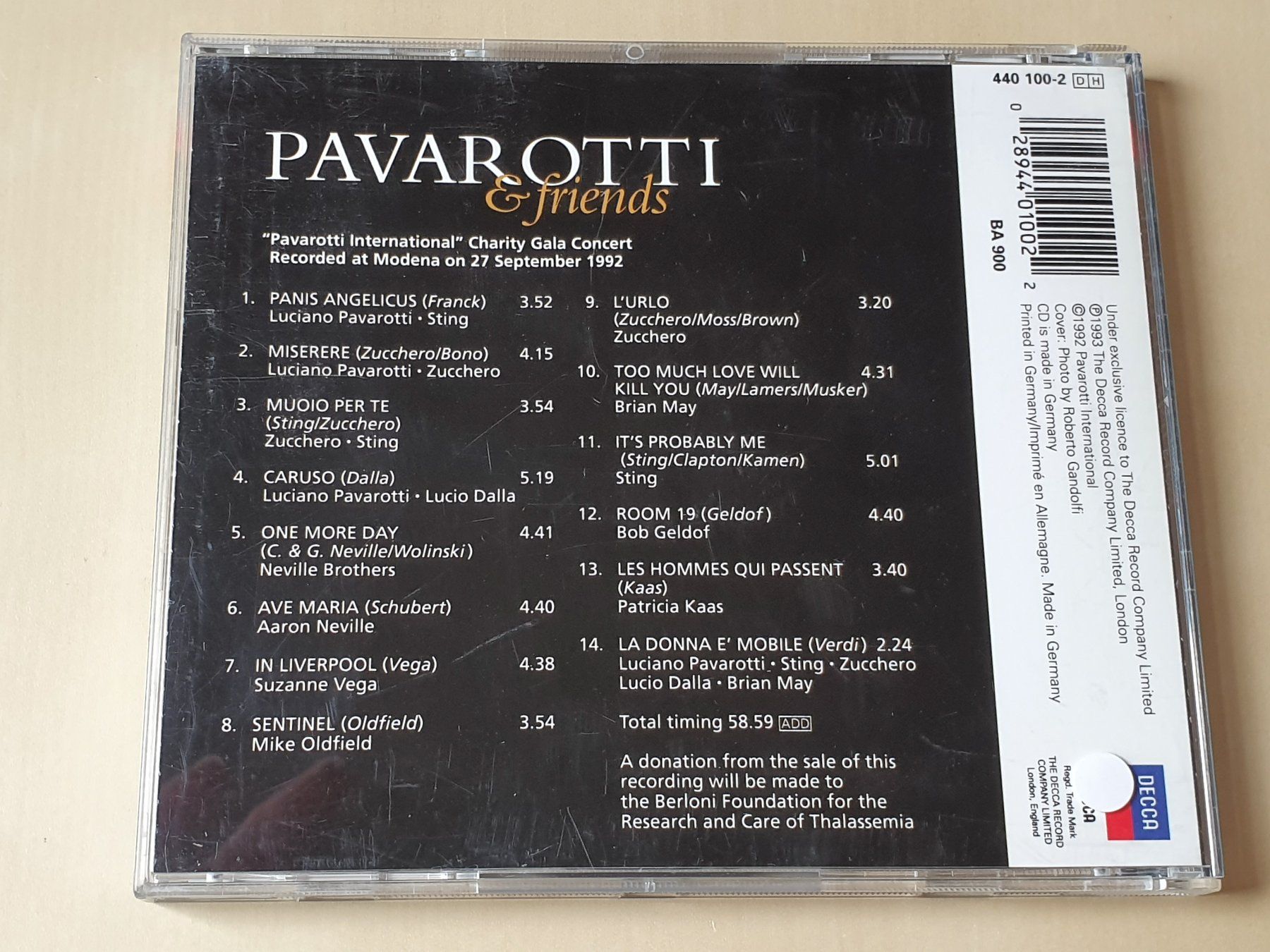 CD: Pavarotti & Friends – Usato da Stansstad venduto da collectorsshop 1