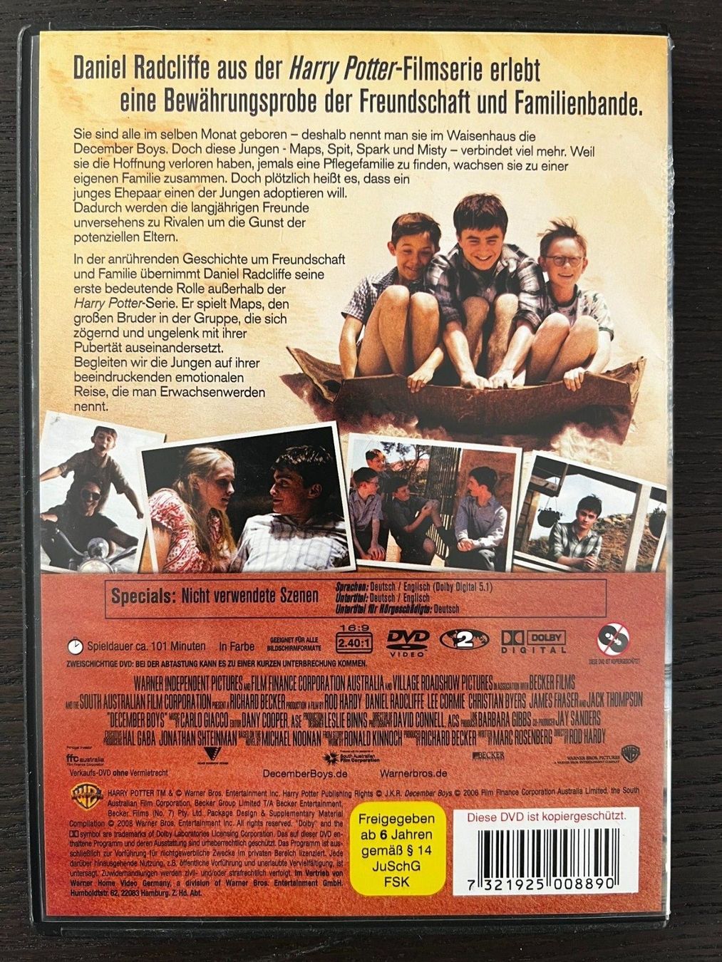 Tutti i DVDs: December Boys – Usato da Zürich venduto da FilmFreunde 1