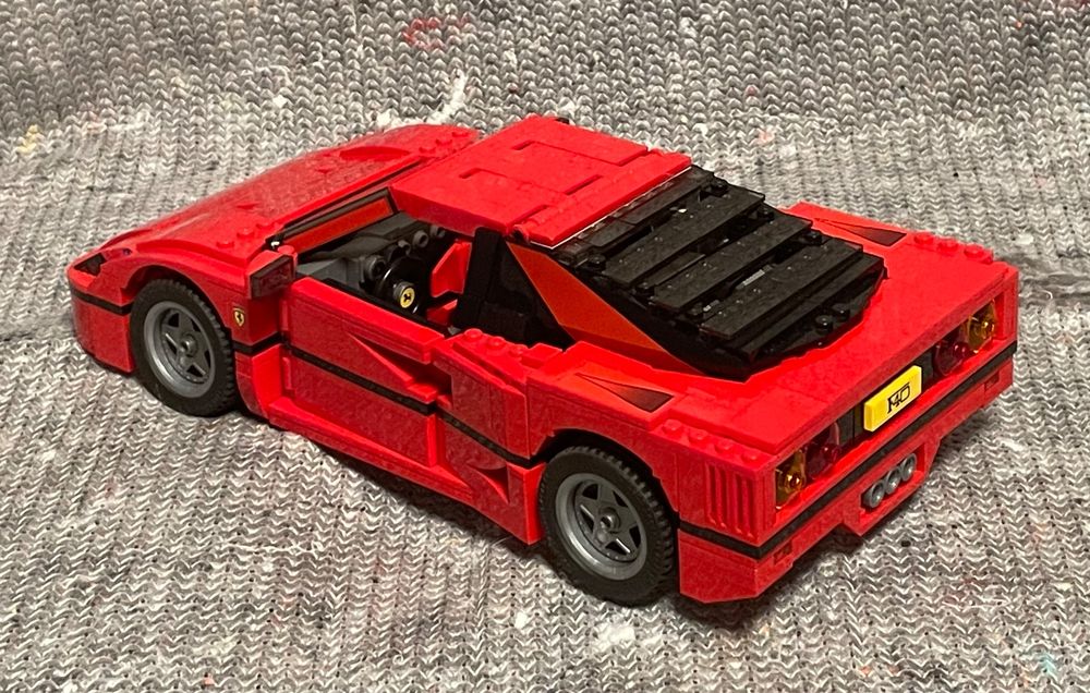 Komplettset Lego Ferrari F40 10248 mit Bauplan | Kaufen auf Ricardo