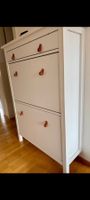 Ikea Schuhschrank weiss mit Ledergriff, guter Zustand!
