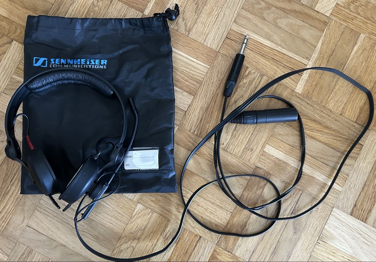 Kopfhörer: Sennheiser HME 25 - 1 600 Ohm – Neu (gemäss Beschreibung) aus Fällanden von E51
