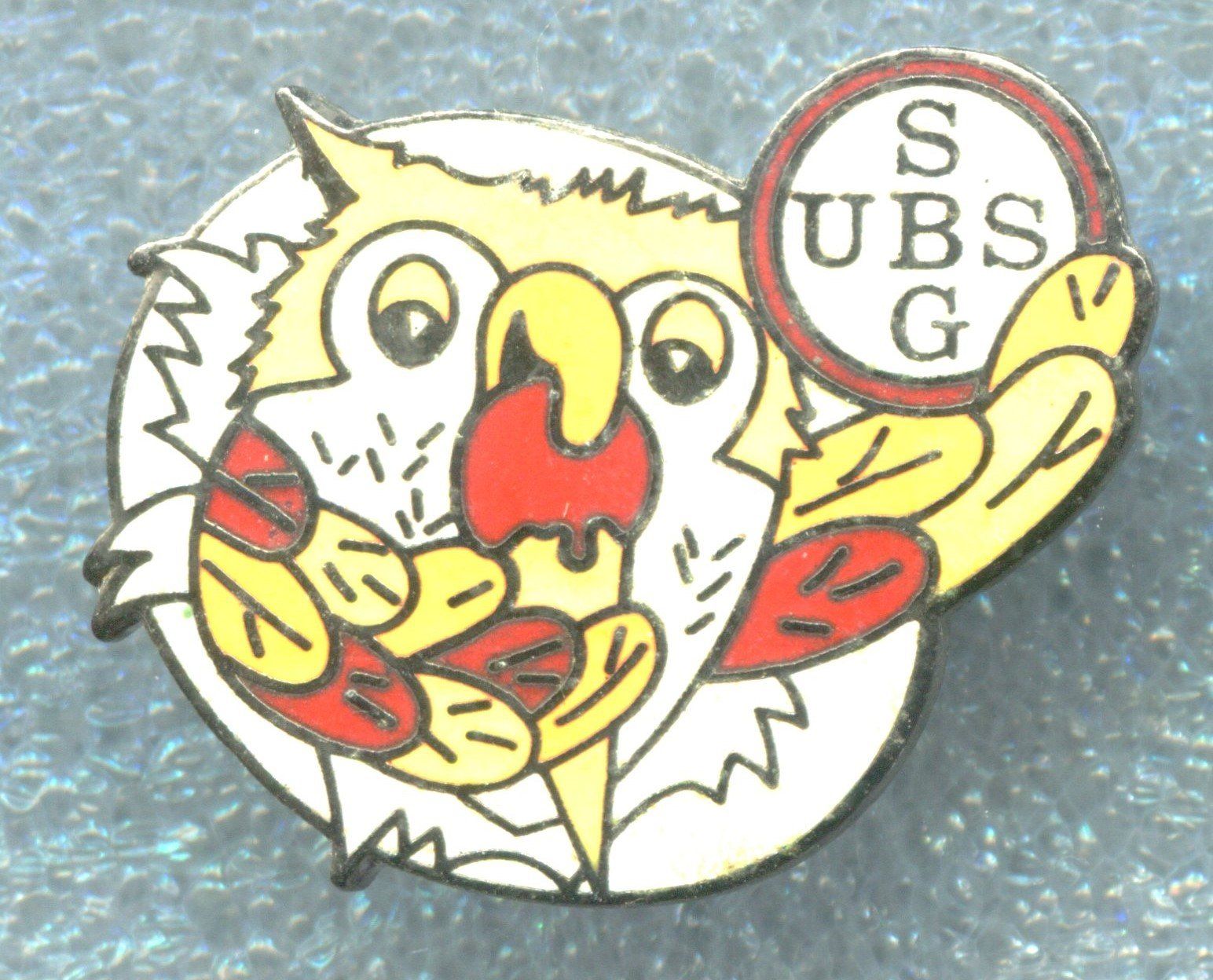 UBS Plaquettes & Badges: UBS  Eule – D'occasion à Winterthur par Sammleroase