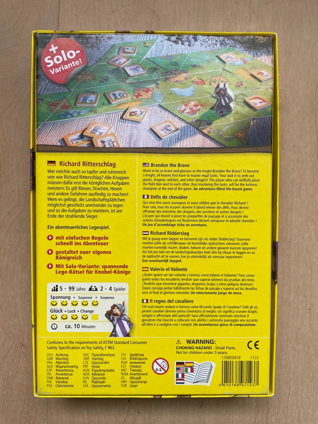 Haba Giochi: Spiel Richard Ritterschlag – Usato da Pfäffikon ZH venduto da erindjah 1