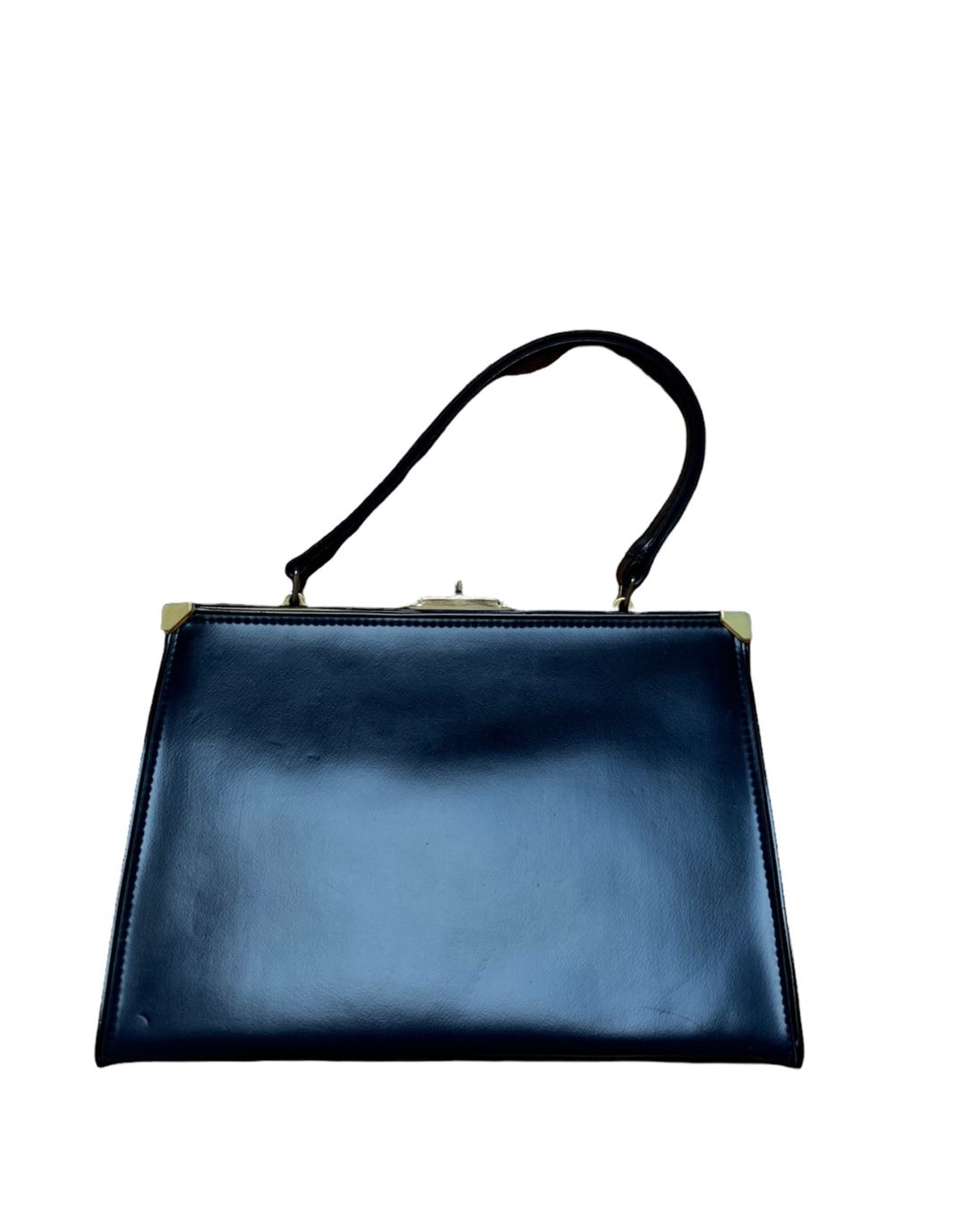 Borse: Vintage Handtasche Navy Blau – Usato da Zürich venduto da ilj_b22t