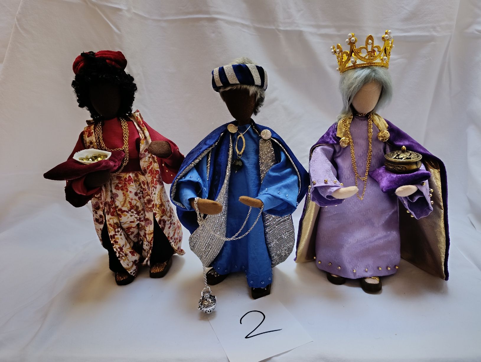 Statuette: Schwarzenberger Krippefiguren drei Könige – Nuovo (secondo la descrizione) da Oberarth venduto da sil_9dfs 2