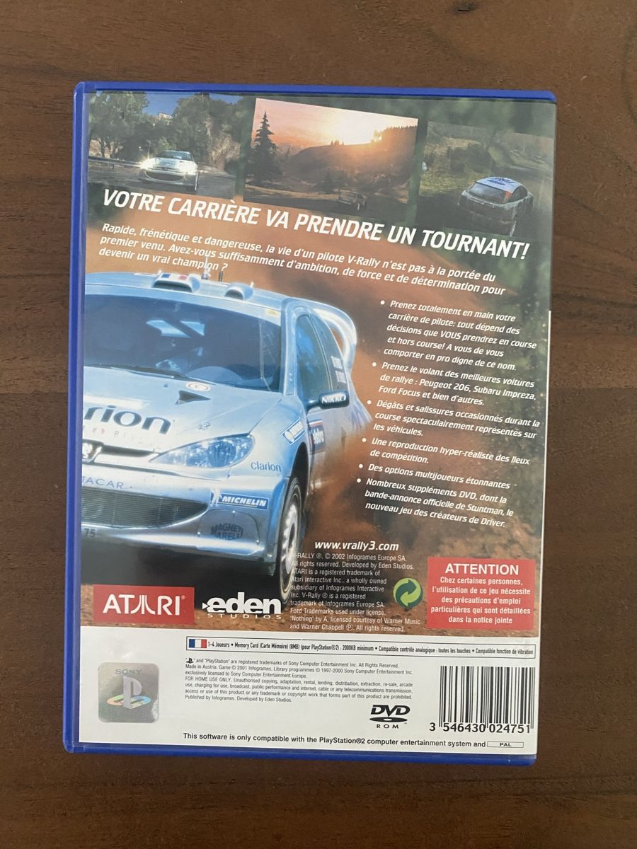 Sony Giochi: V-Rally 3 für PS2 – Usato da Thunstetten venduto da Virus_33 2