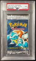 PSA 9 Pokémon Base Set 1st Edition Blastoise Booster Deutsch