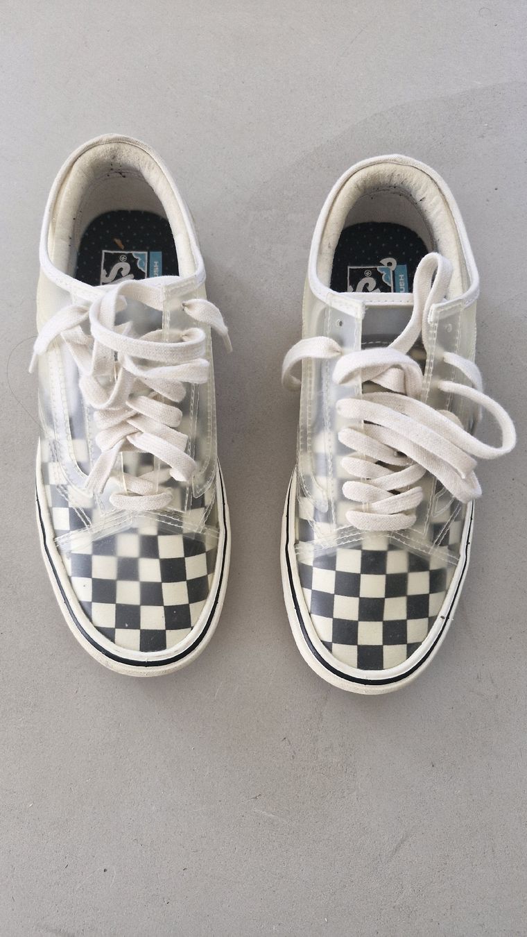 Vans Chaussures hommes: Vans ComfyCush Slip Skool 'Checkerboard White', Gr. 39 – D'occasion à Allschwil par nel_cbk8