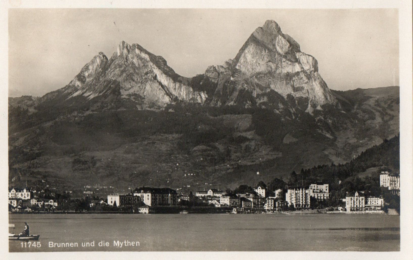 Cartes postales: Brunnen und die Mythen – Neuf (Voir description) à Melano par pisonsdro
