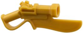 LEGO 8040 Pearl Gold Minifigure, Weapon Steampunk Gun Blade