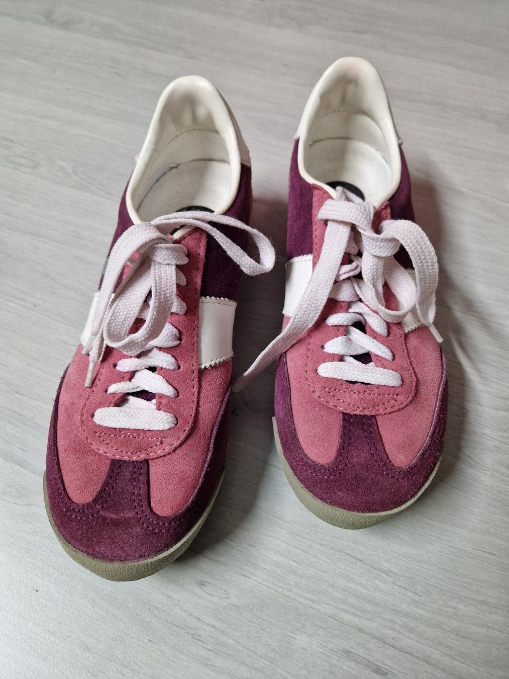 Damenschuhe: Sneakers "botas", rosa-pink-weiss, Gr. 38 – Gebraucht aus Zufikon von Rama10 1