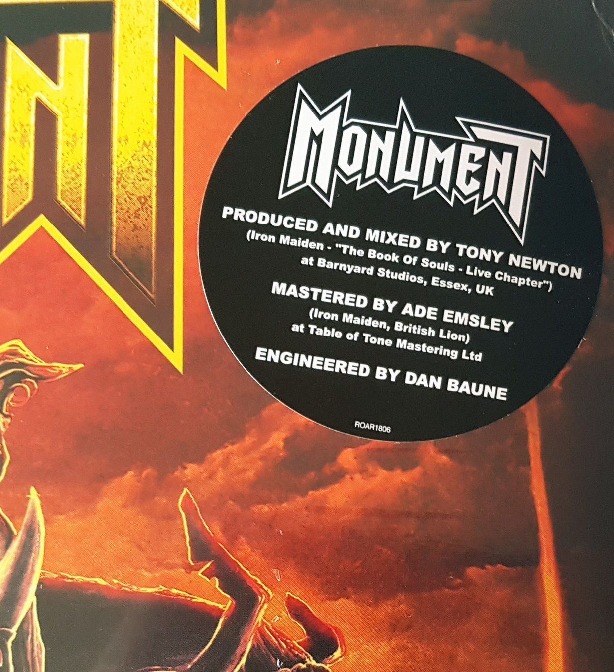 Schallplatten: Monument – Hellhound - LP - 2018  - First Press - NEW – Neu und originalverpackt aus Uster von Zardodel 2