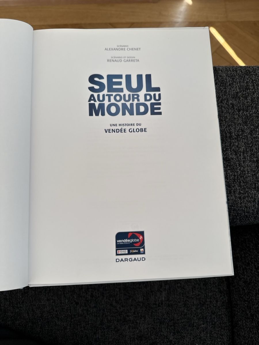 Fumetti: BD SEUL AUTOUR DU MONDE - VENDÉE GLOBE - PREMIÈRE ÉDITION – Nuovo (secondo la descrizione) da Genève venduto da Emorejac 1