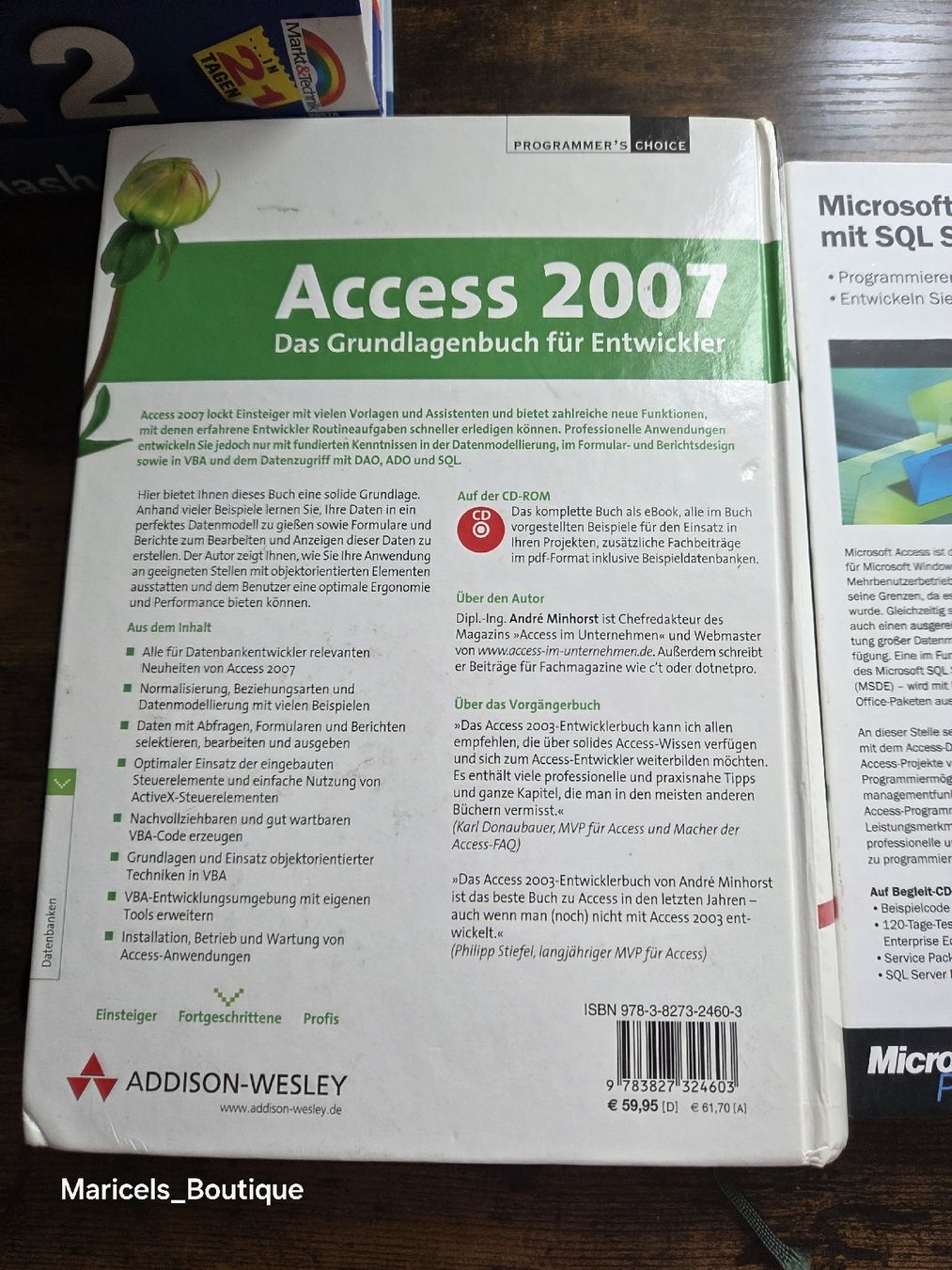 Livres: IT Books: Access 2007, SQL Server 2000, VB 2008 – D'occasion à Winterthur par Maricels_Boutique 6