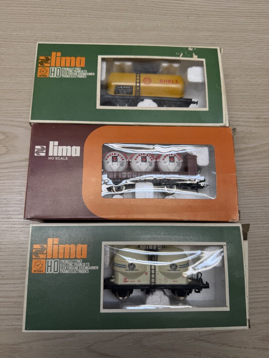 Lima Modellini di ferrovie: Drei Lima wagen HO – Usato da Herzogenbuchsee venduto da ioa_zcm6
