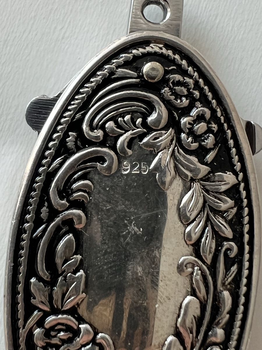Ciondoli: Silber Anhänger mit Messer, 925 Silber – Usato da Neuhaus SG venduto da Tanjach 4