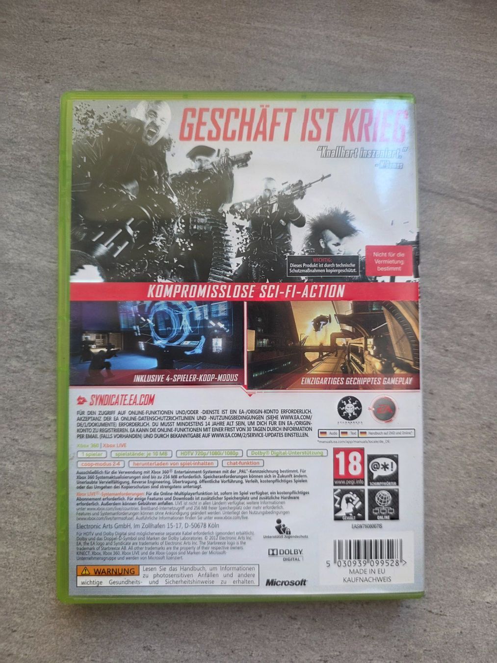 Microsoft Giochi: Xbox 360 Game Syndicate – Usato da Münchenbuchsee venduto da RipiRip 2