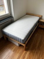 Einzelbett (Matratze + Lattenrost) 90x200cm, top Zustand!