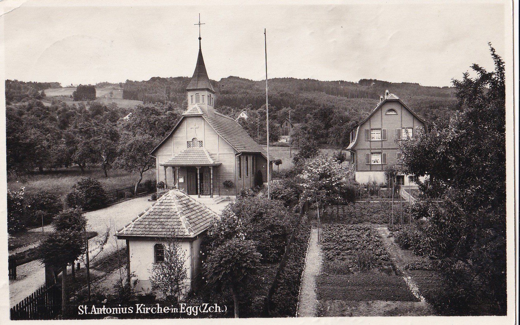 Cartes postales: Egg St. Antoniuskirche – D'occasion à Olten par clotaldi