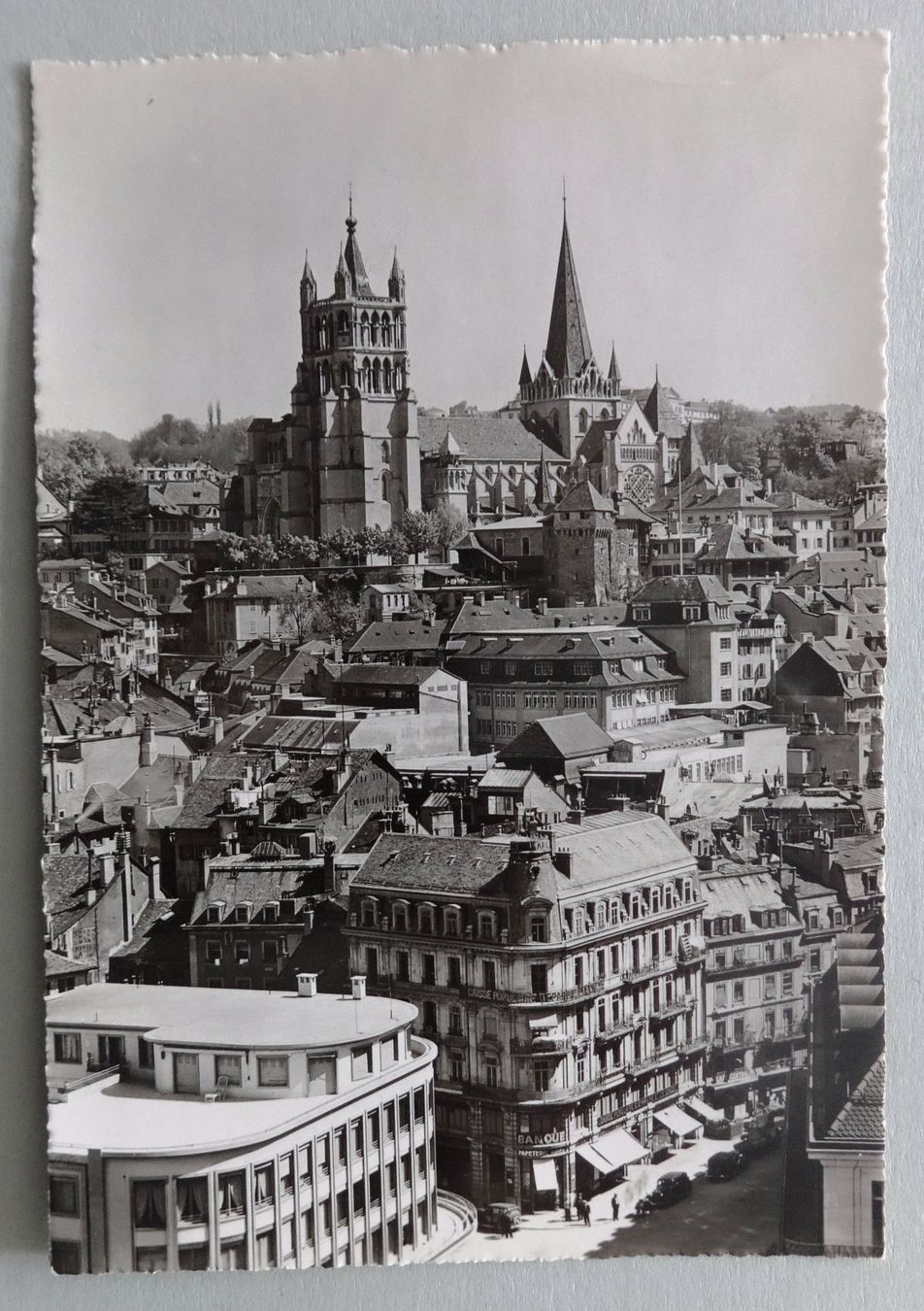 Ansichtskarten: Lausanne - La Cathédrale – Gebraucht aus Fétigny von Billy2miny