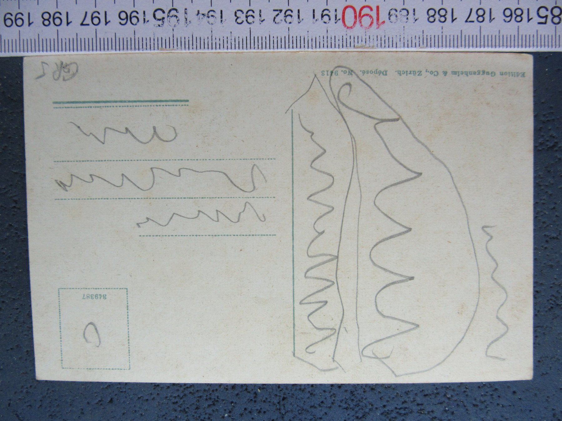 Cartoline postali: VIAMALA 2. BRÜCKE GR AK – Usato da Ettingen venduto da Hausi4711 1