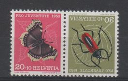 Pro Juventute 1953 Kehrdruck Nr. K44 ** Katwert: 32.50 CHF