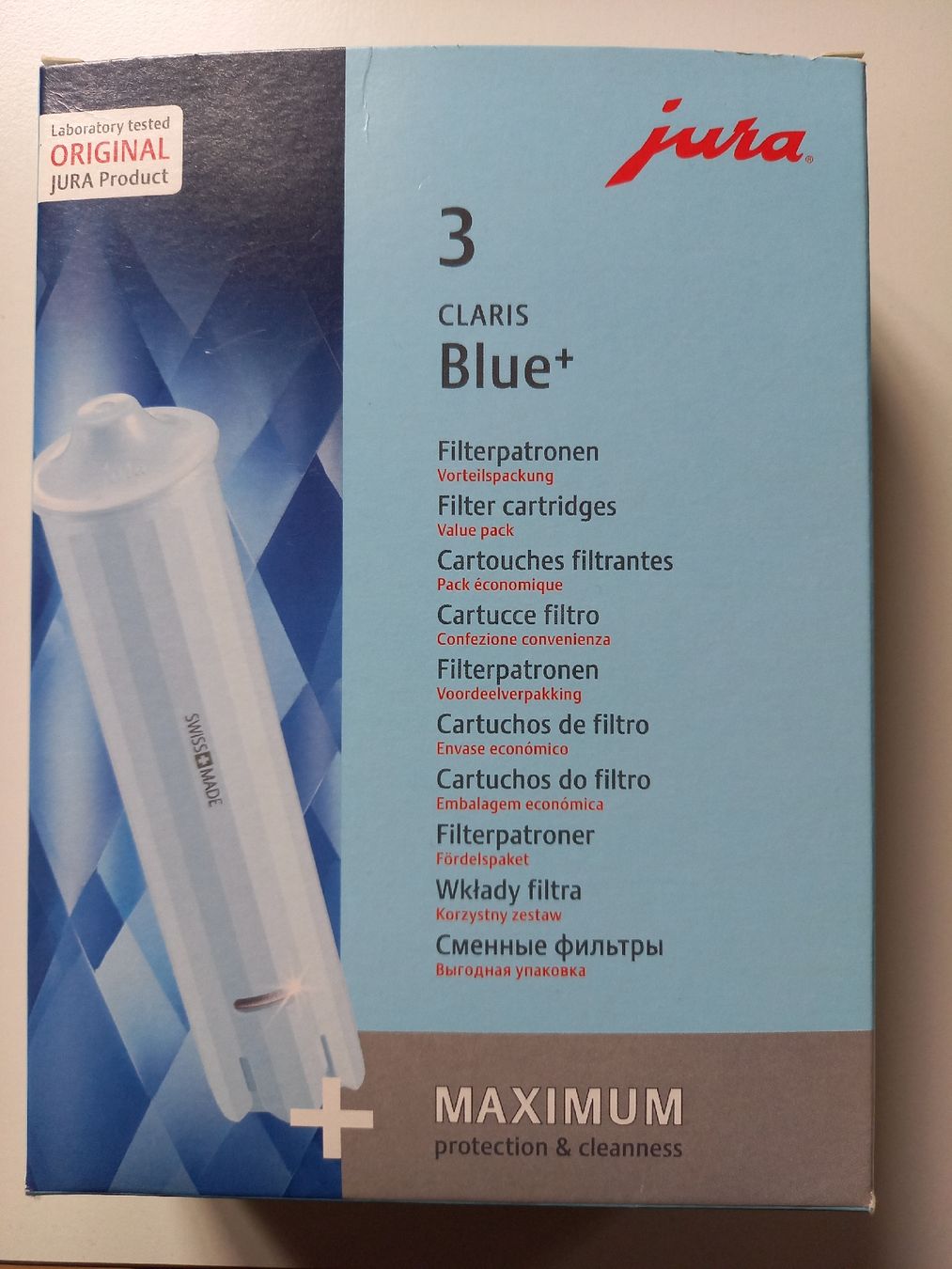 Jura Macchine per caffè & Macchine per espresso: Jura Filterpatronen Blue+ – Nuovo e nell'imballaggio originale da Wangen ZH venduto da Garti2