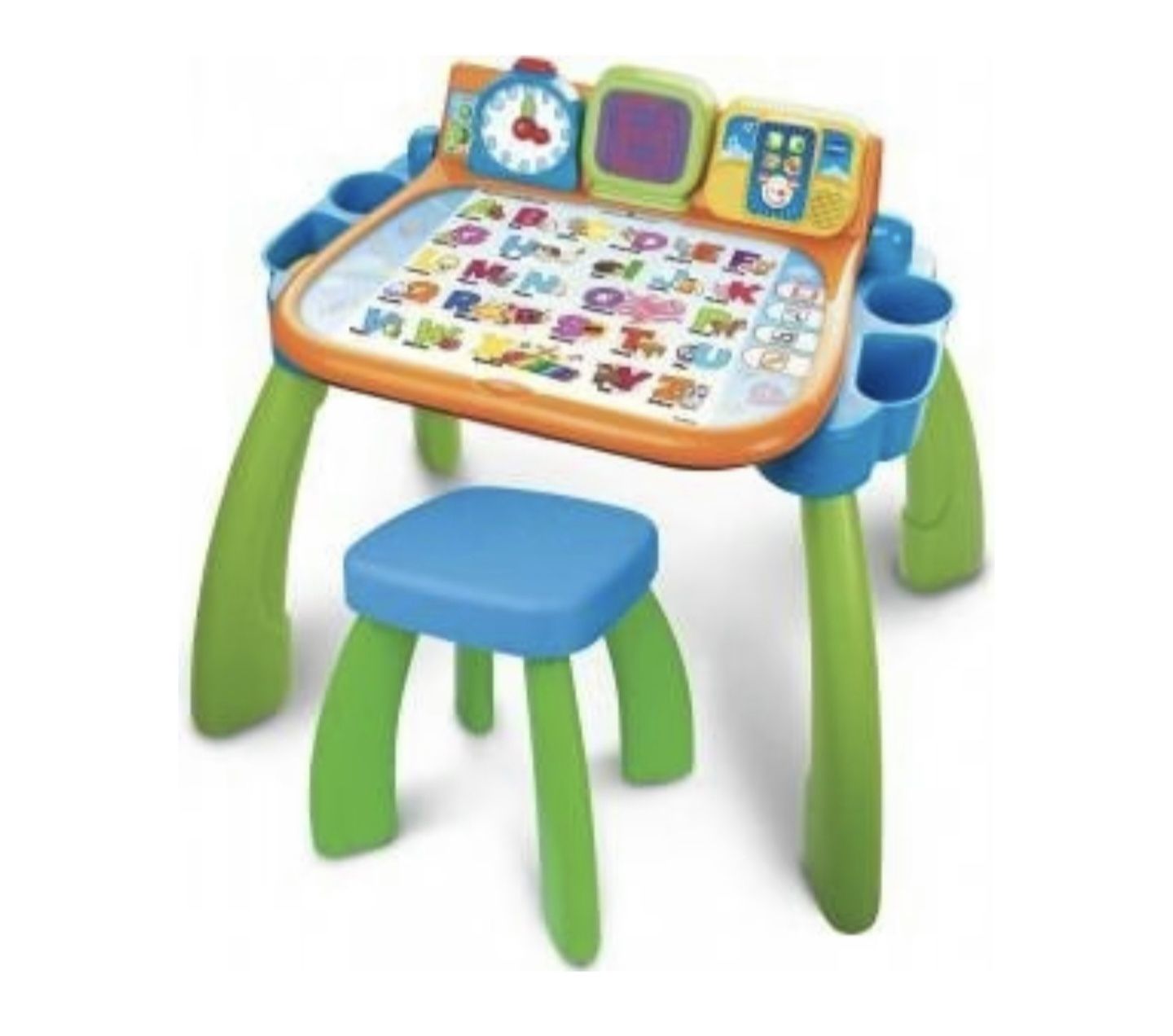 Vtech Spielzeuge: VTech Spieltisch mit Hocker interaktiv bunt gebraucht – Gebraucht aus Berg TG von lisboa.sky 1