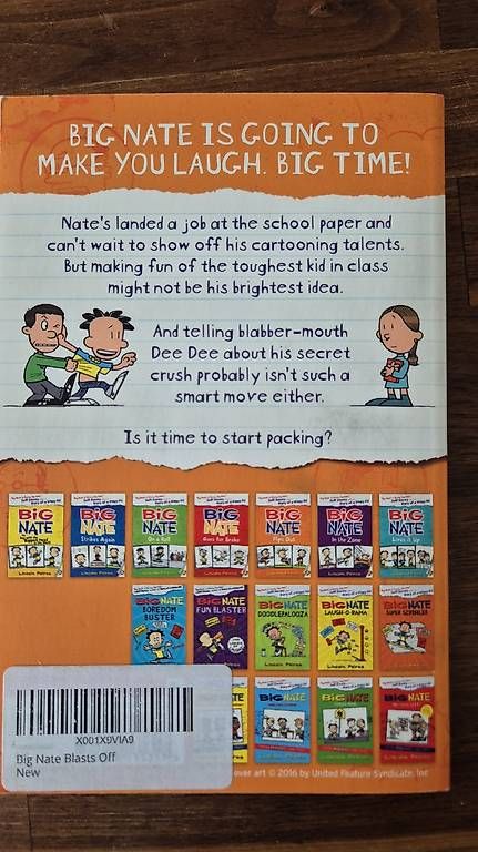 Libri: BIG NATE, Blasts off! – Usato da Lyss venduto da d_p_id 1