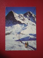 Kleine Scheidegg Bern Skilift Lauberhorn 1980