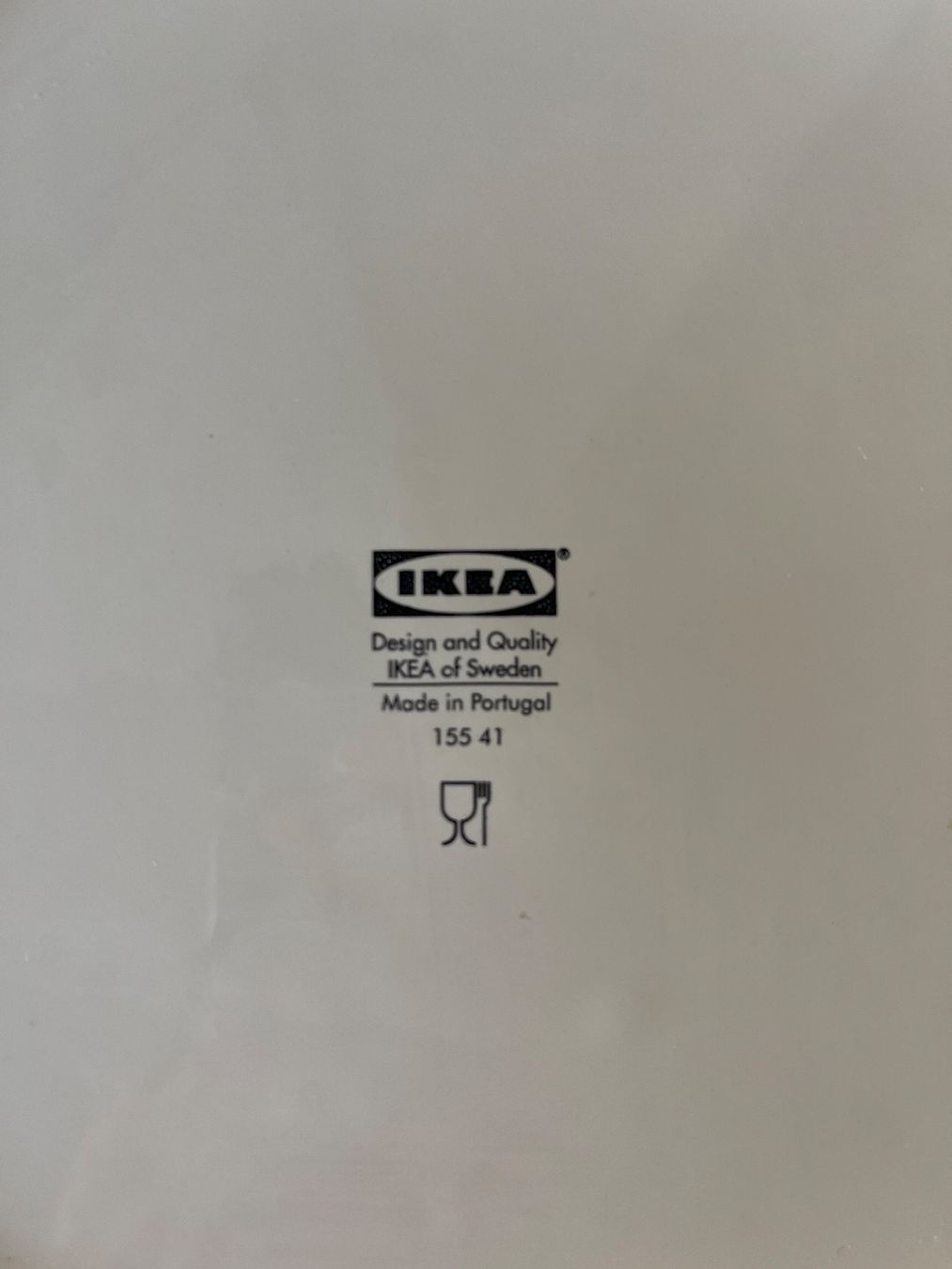Ikea Teller: 4 grosse Essteller oder Platzteller Ikea made in Portugal – Gebraucht aus Nussbaumen AG von normajeanbaker 2