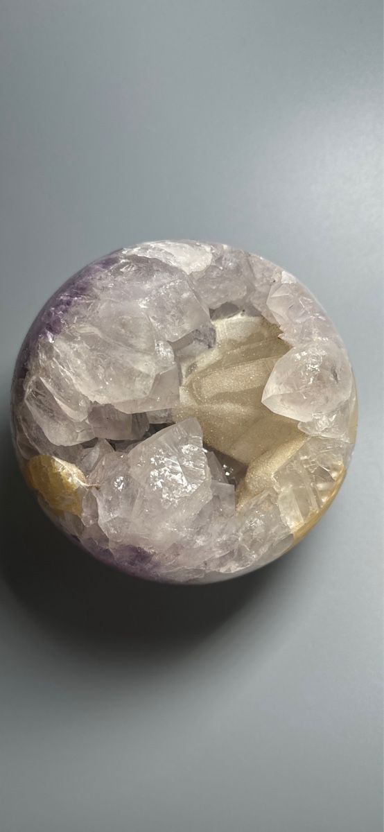 Pietre preziose: Amethyst Kugel 2.5kg, 12.5cm – Nuovo e nell'imballaggio originale da Zürich venduto da unique2010 7