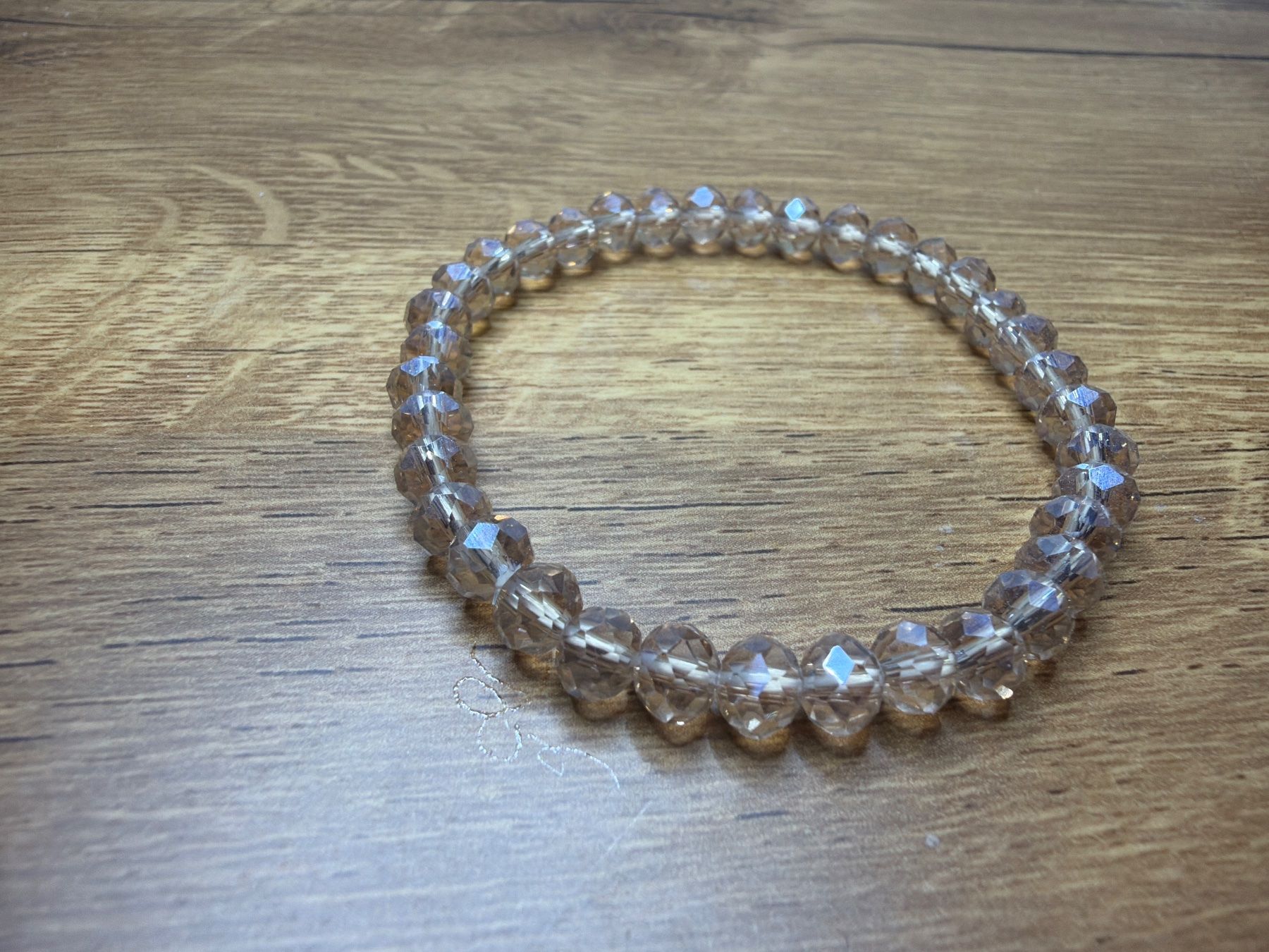 Bracciali & Braccialetti: Armband geschliffenes Glas – Nuovo (secondo la descrizione) da Embrach venduto da KleineFee51 1
