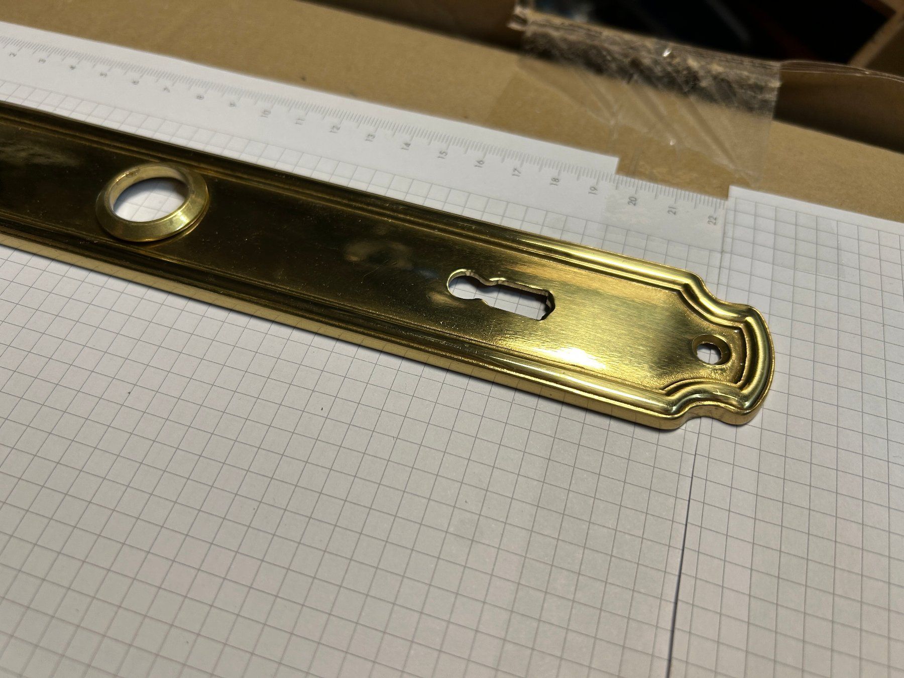 Werkzeuge: Türschild, BB, Messing, 1 Stk. – Neu (gemäss Beschreibung) aus hägendorf von hsh4614 1