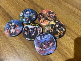 WASP Ansteck Badges