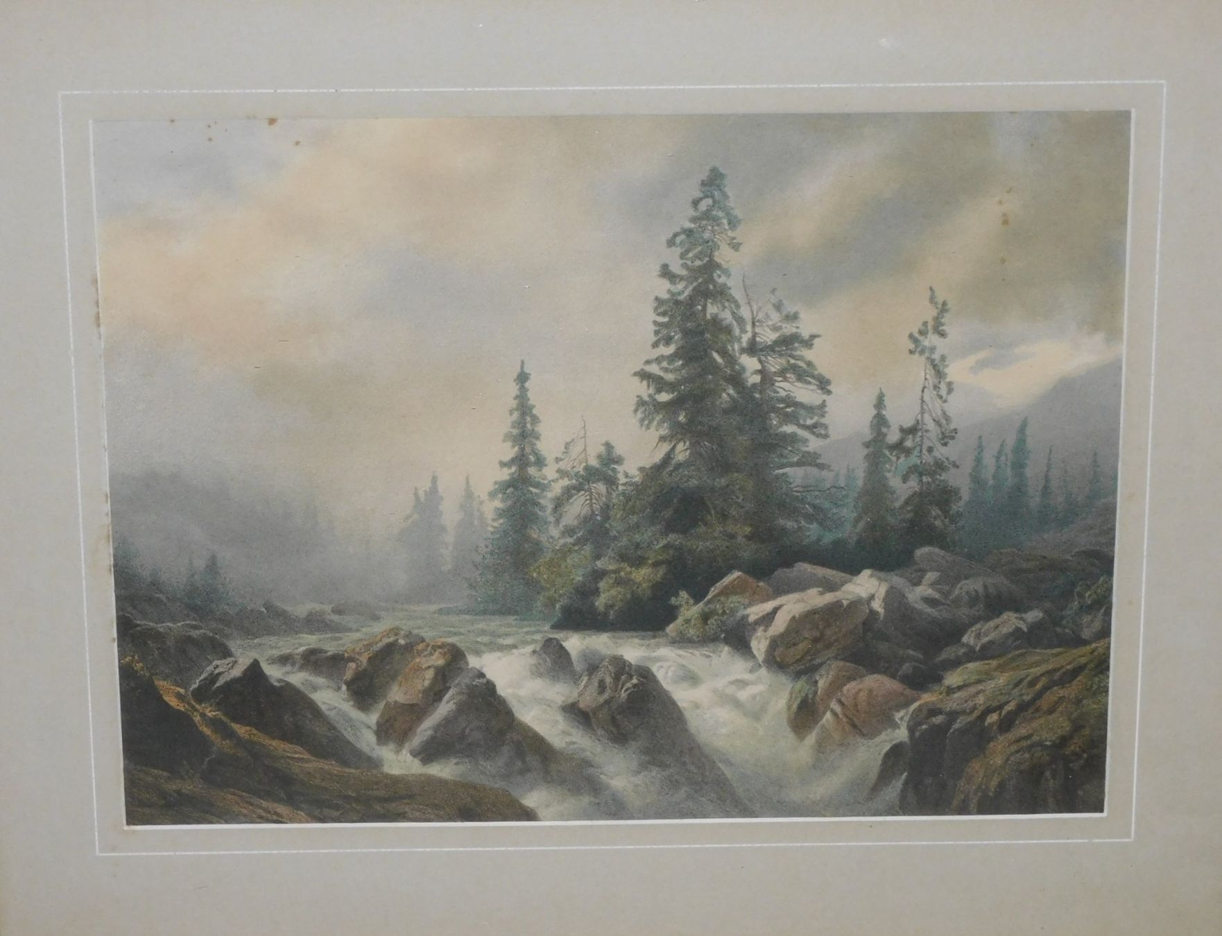 Grafica & Litografie: Graphik antike Graphik Litho original Rahmen – Usato da Sursee venduto da 76 3
