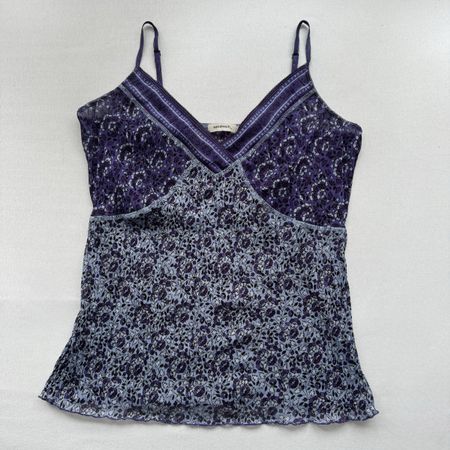 Blaues Cami Top Gr.M