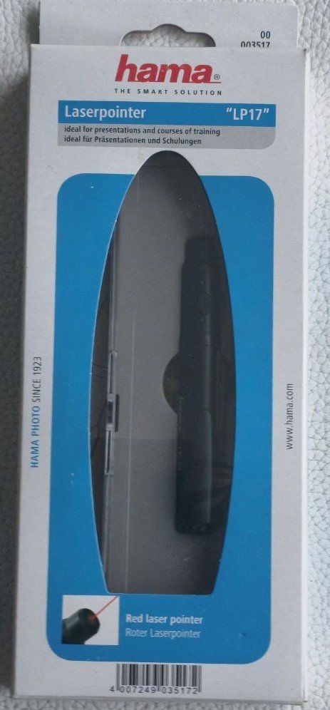 Hama Telecomandi: Hama Profi Laserpointer LP17 Presenter Neu – Nuovo e nell'imballaggio originale da Meggen venduto da bigbrother_martin 2