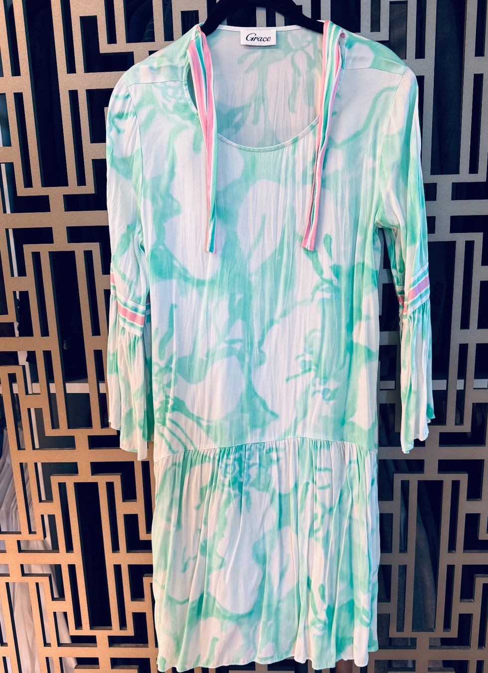 Kleider: Seidenkleid Batikoptik – Gebraucht aus Kilchberg ZH von dongxi