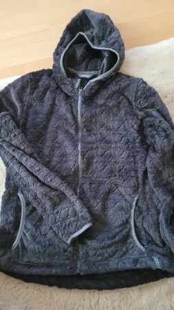 Fleecejacke kuschel Jacke Me'ru  blau/lila