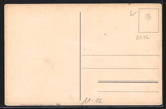 Cartoline postali: Locomotive du Simplon, Dampflok der schw – Usato da Berlin venduto da bartko-reher 1