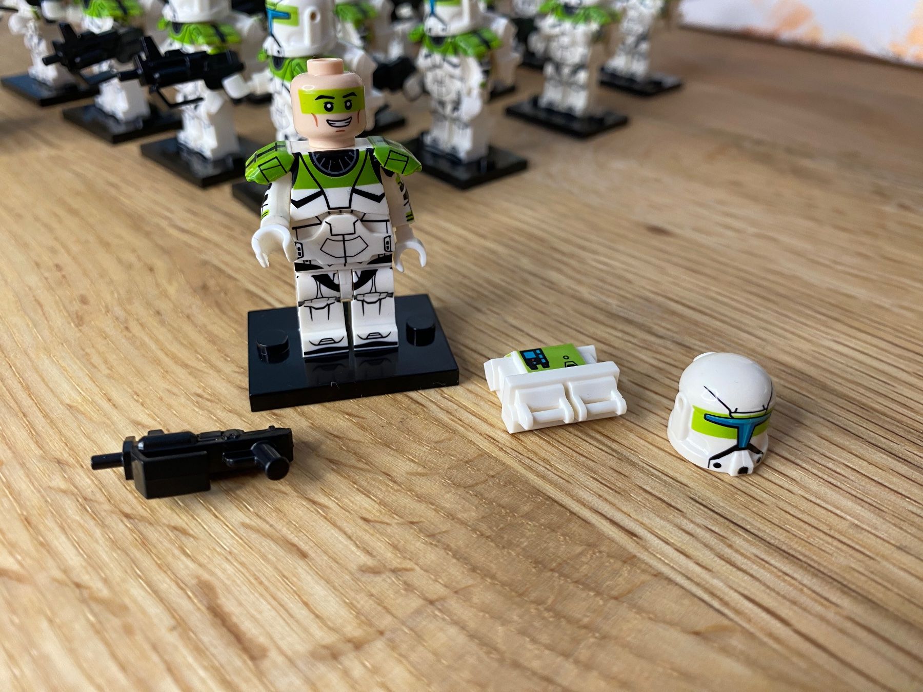 Kit di costruzioni: 1x Figur | Bausteine | Star Wars | Trooper Grün – Nuovo e nell'imballaggio originale da Oensingen venduto da CSCollectors 3