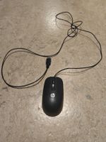 HP USB Maus, gebraucht, funktionstüchtig, schwarz 🖱️