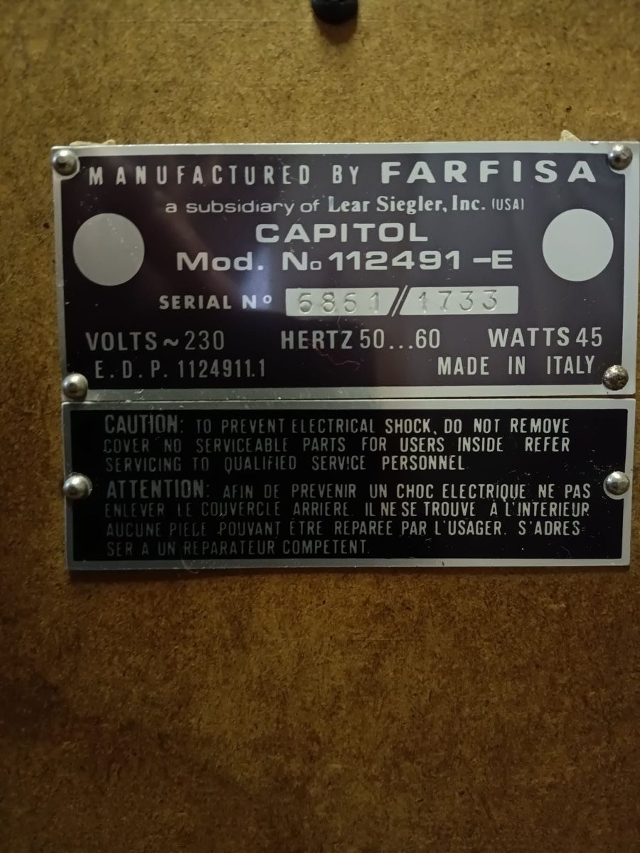 Instruments de musique: Harmonium Farfisa Capitol – D'occasion à Würenlingen par Shovel7 2