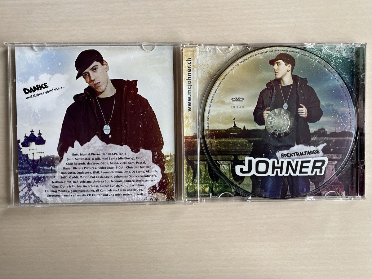 CD: JOHNER Spektralfarbe CD – Usato da Oberried Brienz venduto da Chyara 2