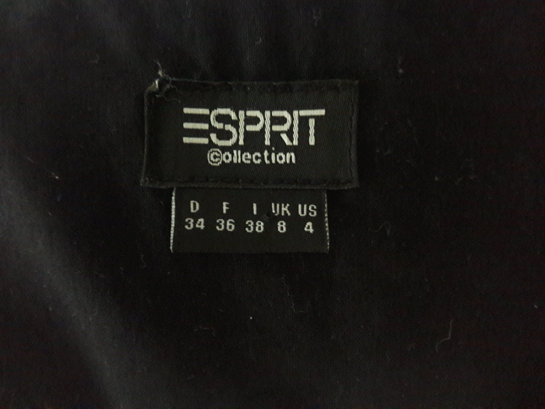 Esprit Kleider: KLEID - 34 - ESPRIT Collection - Schwarz/Weiss – Gebraucht aus Luzern von miocarobabbonetoscan 3