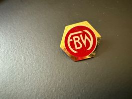 FBW  MOTORWAGENFABRIK  Pin Badge nummeriert