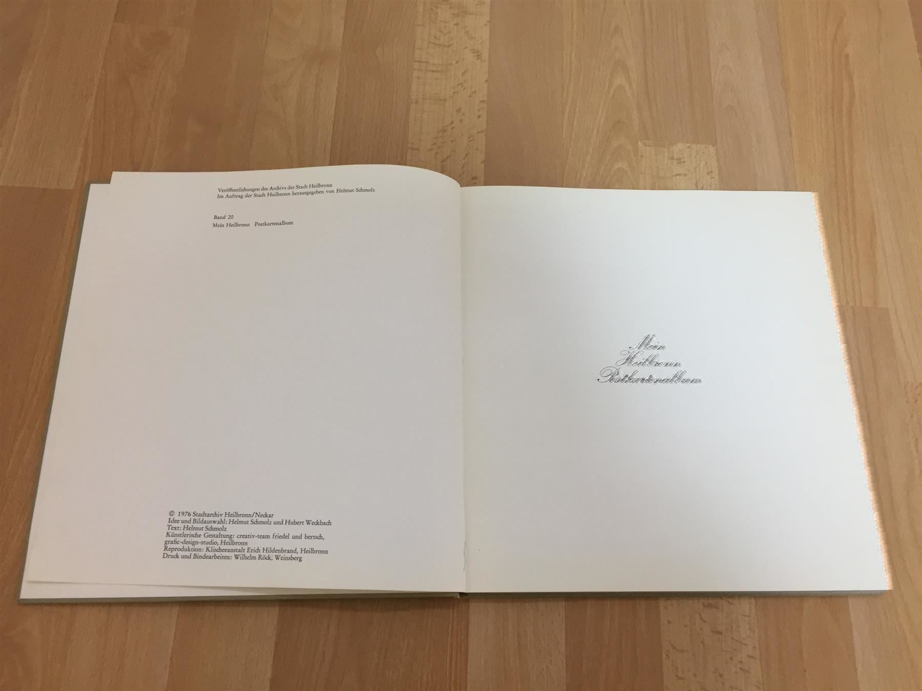 Album: Mein Heilbronn. Postkartenalbum. 1976 – Usato da Cormagens venduto da grizli13 2