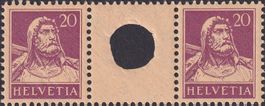 S23, ** postfrischer Zwischensteg, tadellos, Kat: 375.-+